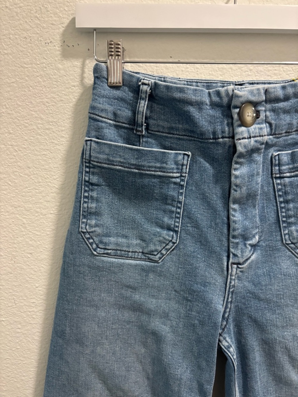 Maeve by Anthropologie The Colette Crop High-Rise Wide-Leg Jeans, size 26 - Picture 6 of 11